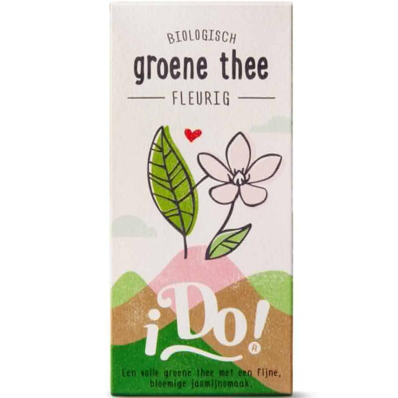 Groene thee fleurig van IDO, 6 x 20 builtjes