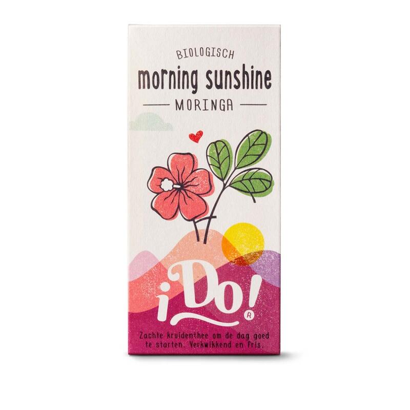 Morning sunshine kruidenthee van IDO, 6 x 20 builtjes