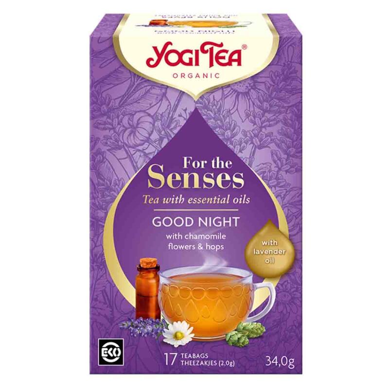 Senses good night van Yogi Tea, 6 x 17 builtjes