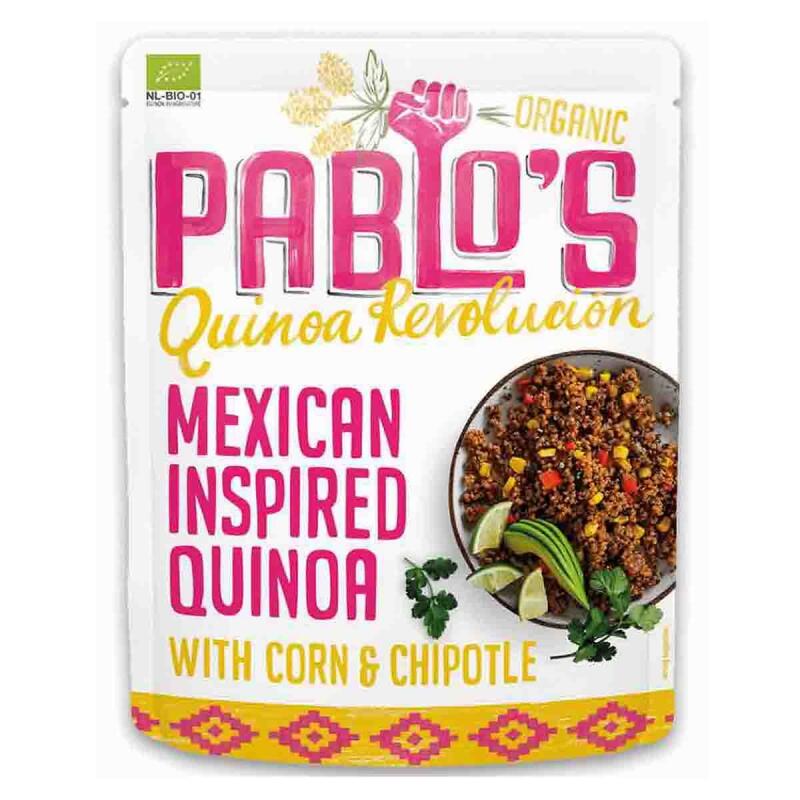 Mexican inspired quinoa van Pablo`s Quinoa, 6 x 210 g