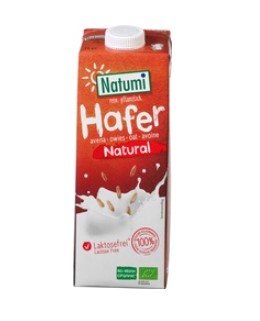 Haver drink naturel ongezoet van Natumi, 8 x 1 l