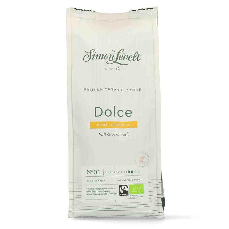 Arabica Dolce van Simon Lévelt gemalen, 6 x 500 g