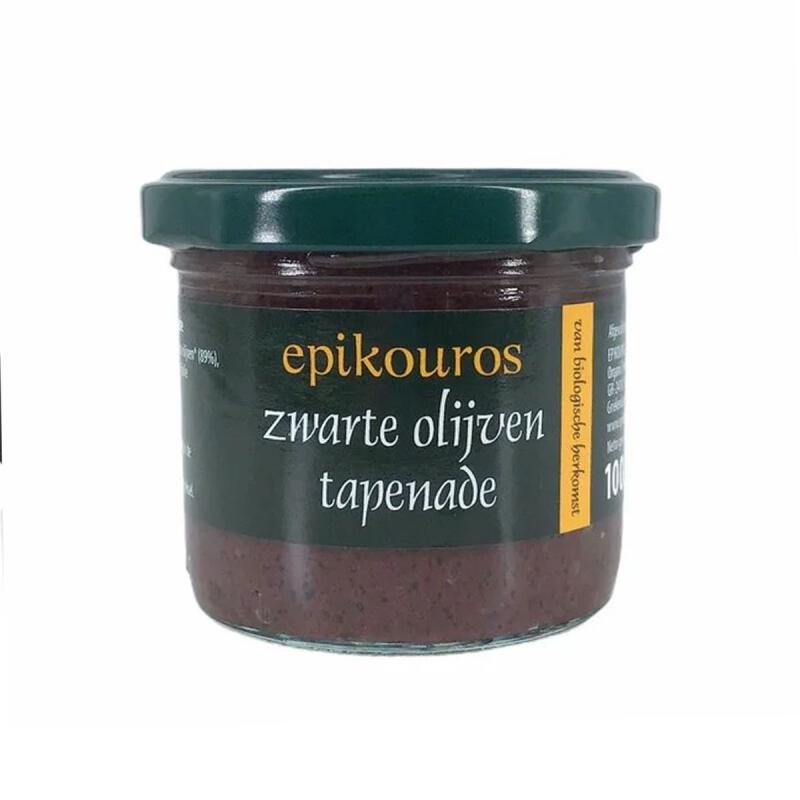 Zwarte olijventapenade van Epikouros, 6 x 190 g