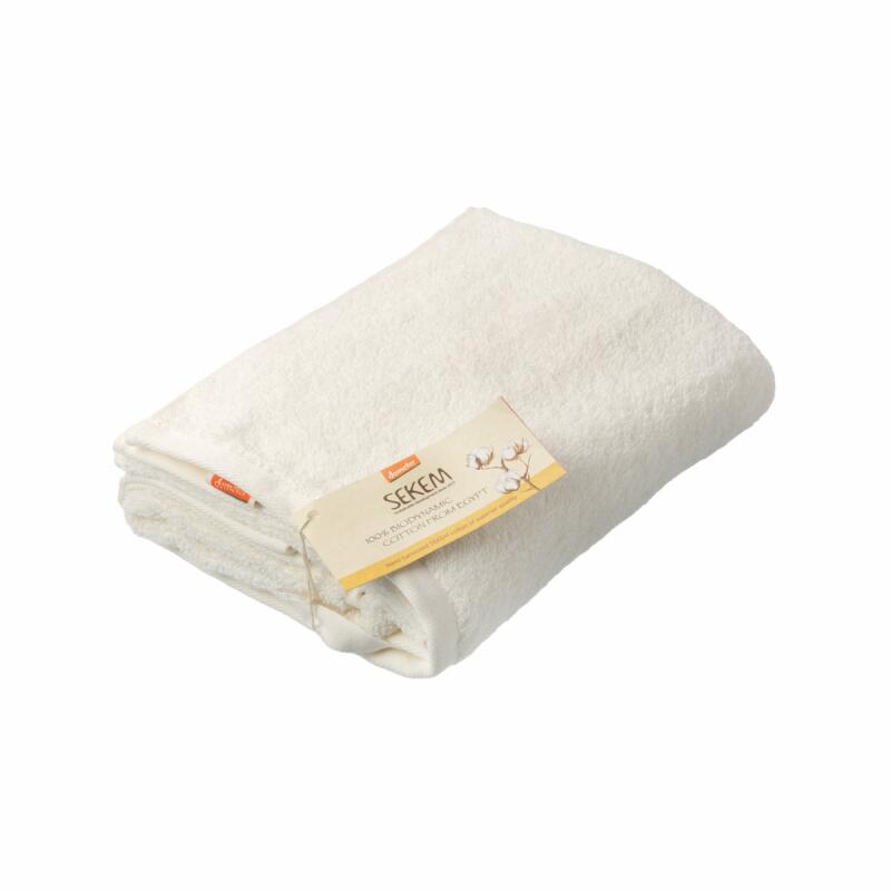Handdoek off white 50x100 van Sekem, 6 x 1 stk
