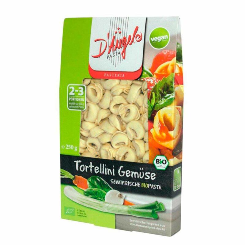 Tortellini groente bloem van D`Angelo Pasta, 10 x 250 g