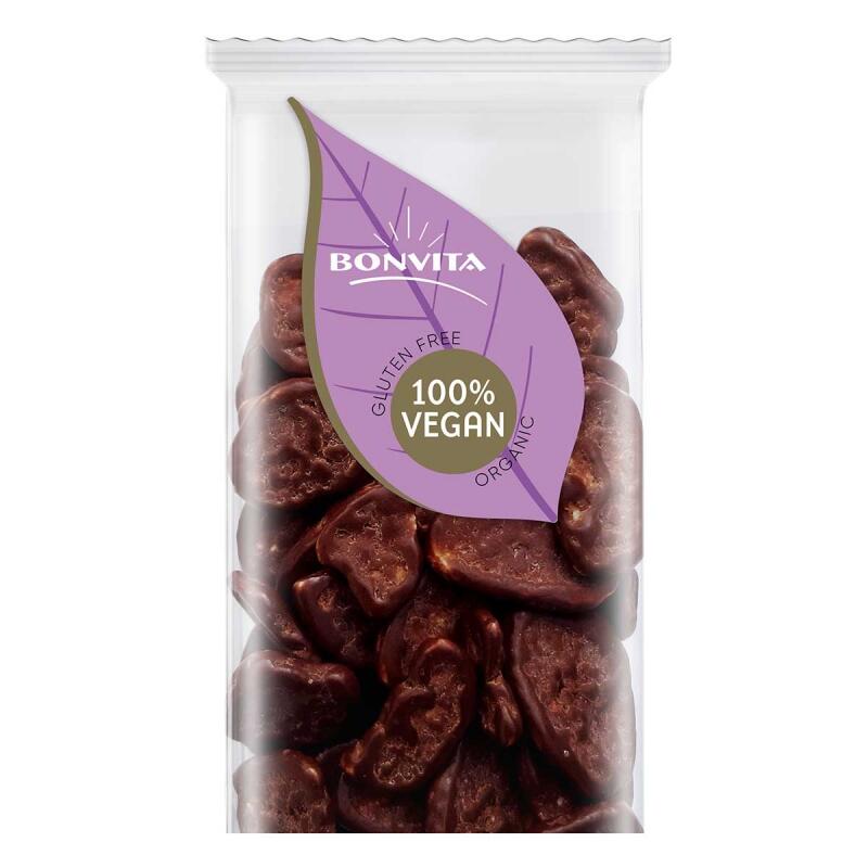 Bananenchips in rijstchoc van Bonvita, 12 x 150 g