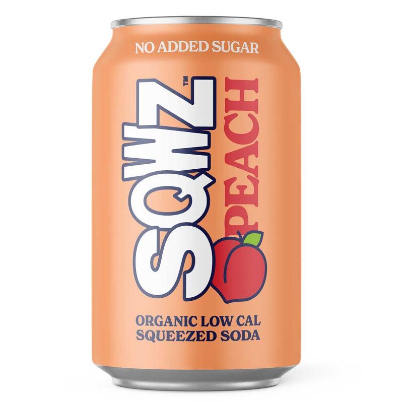 Peach van Sqwz, 12 x 330 ml