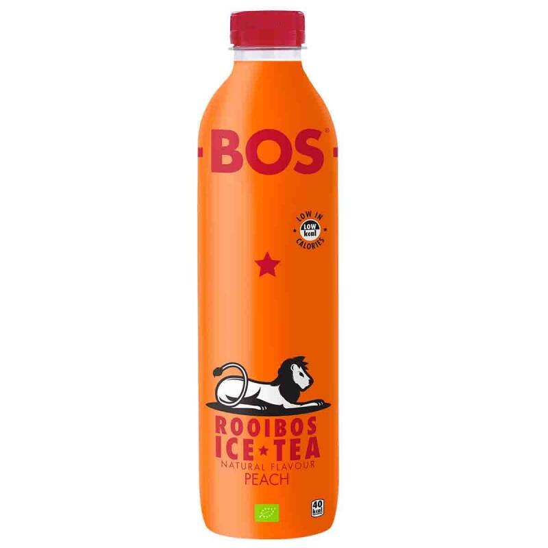 Ice tea peach van Bos excl statiegeld, 6 x 1 ltr