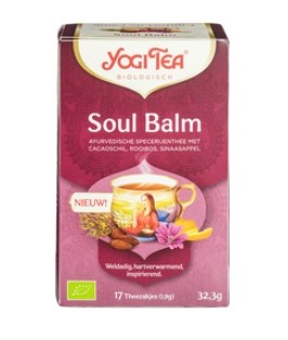 Soul balm van Yogi Tea, 6 x 17 builtjes