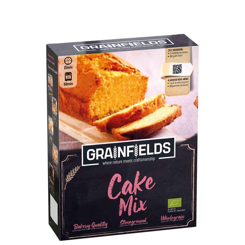 Cake mix van Grainfields, 6 x 400 g