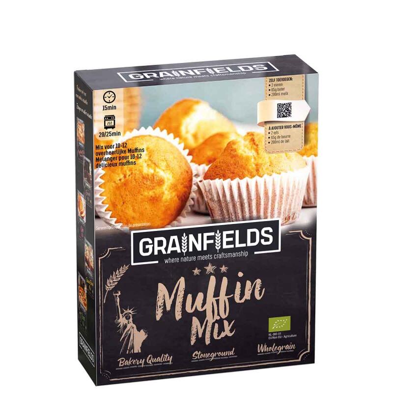 Muffin mix van Grainfields, 6 x 400 g