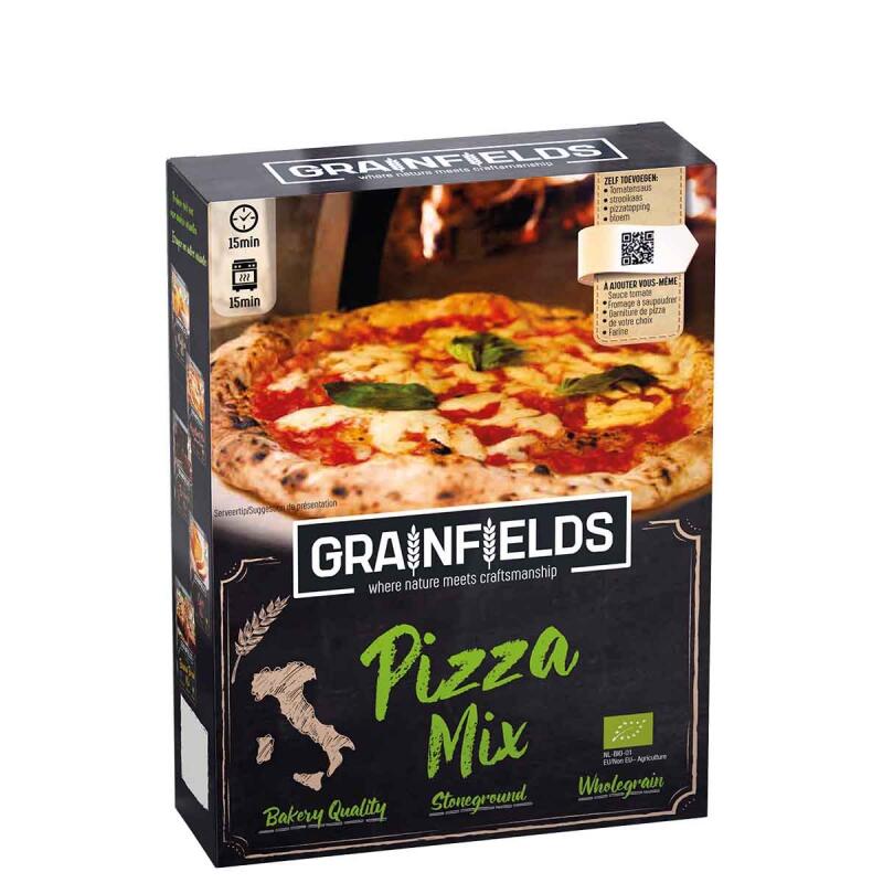 Pizza mix van Grainfields, 6 x 400 g