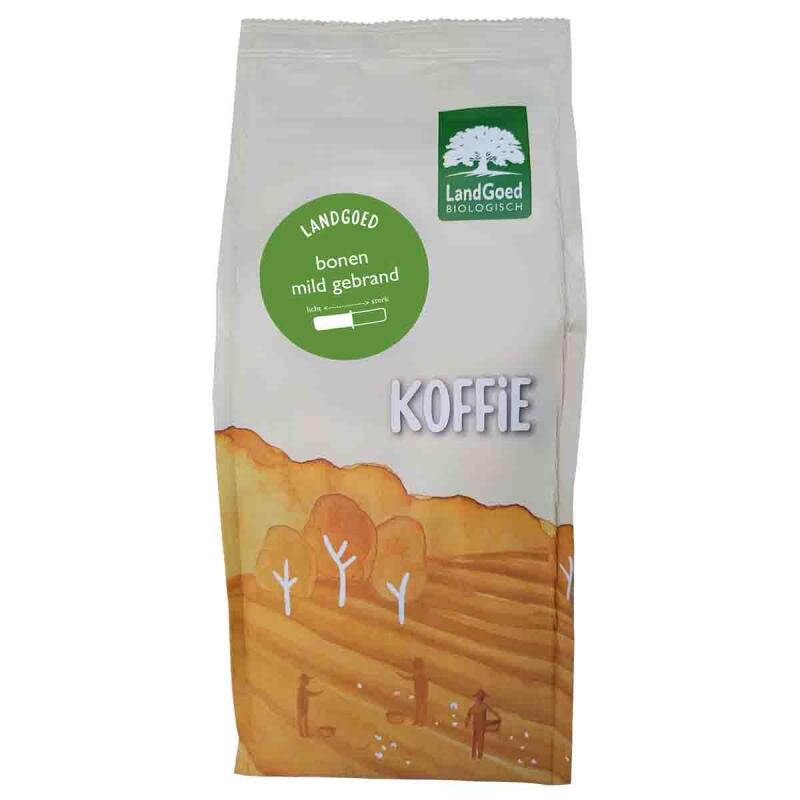 Koffiebonen mild arabica van Landgoed, 6 x 500 g
