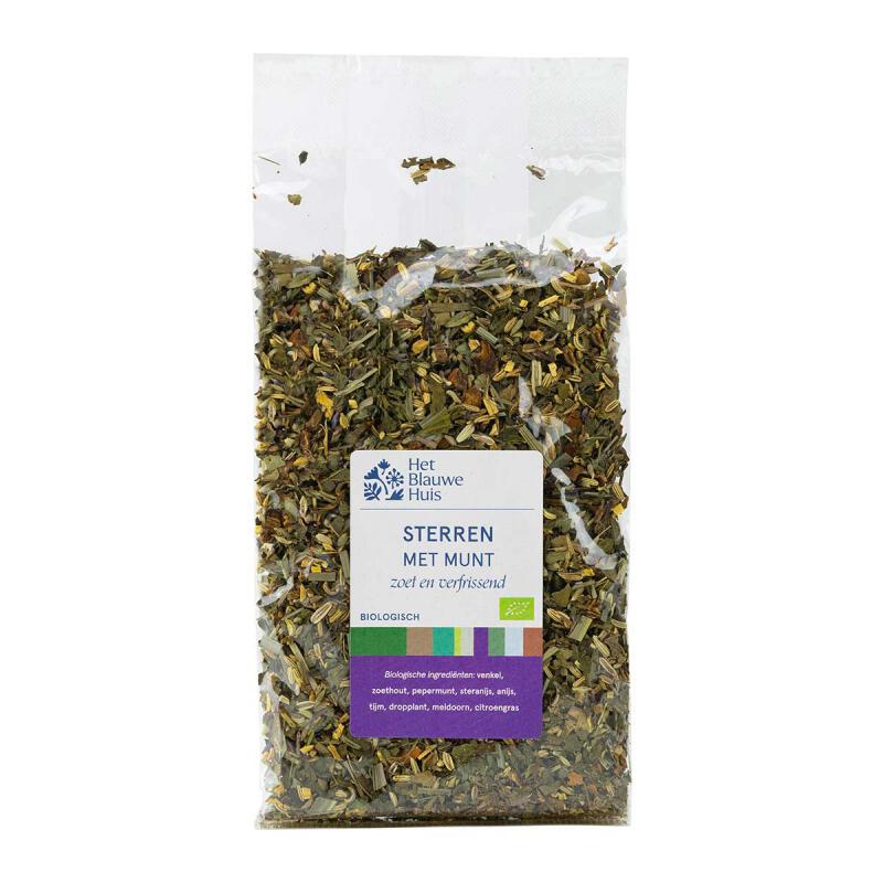 Sterrenmix met munt van Het Blauwe Huis, 5 x 55 g