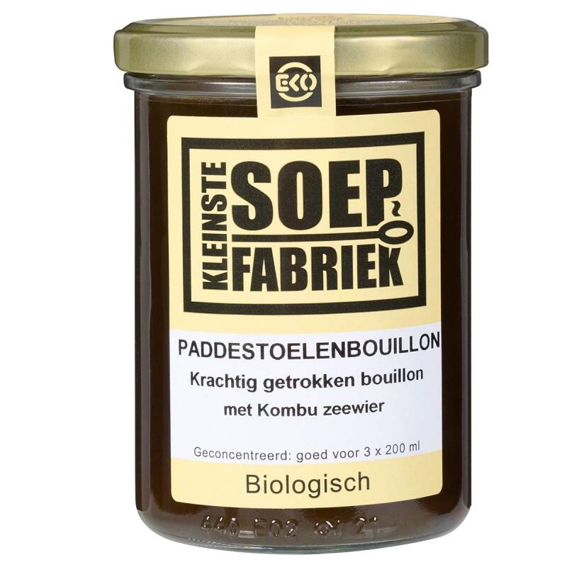 Paddestoelenbouillon van Kleinstesoepfabriek, 6 x 400 ml