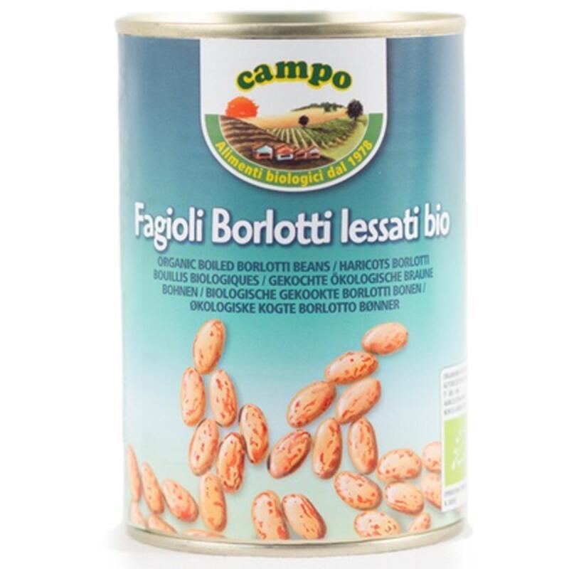 Borlotti bonen van Campo, 12 x 400 g