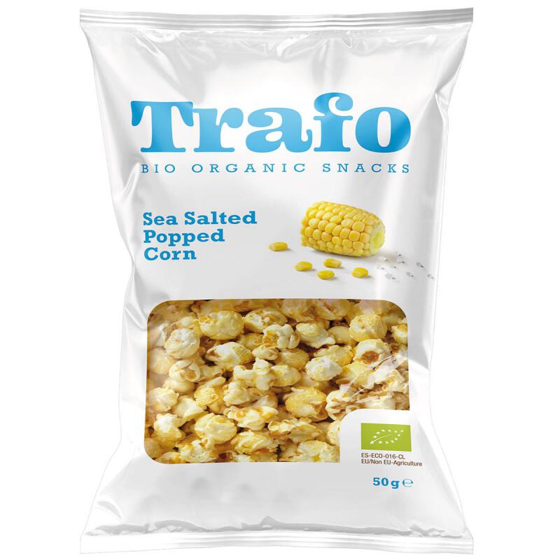Popcorn gezouten van Trafo, 6 x 50 g
