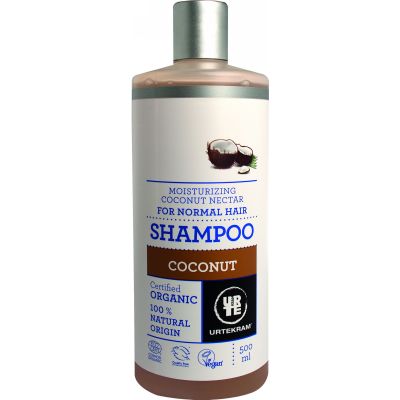 Coconut shampoo (normaal haar) van Urtekram, 1 x 500 ml