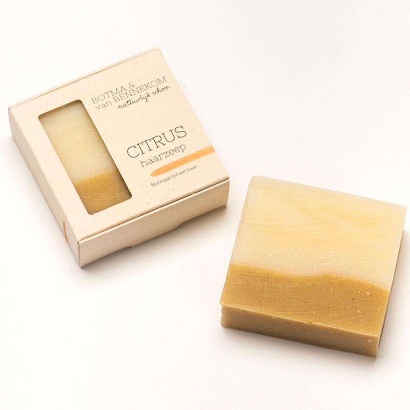 Haarzeep citrus van BOTMA VANBENNEKOM, 1 x 100 g