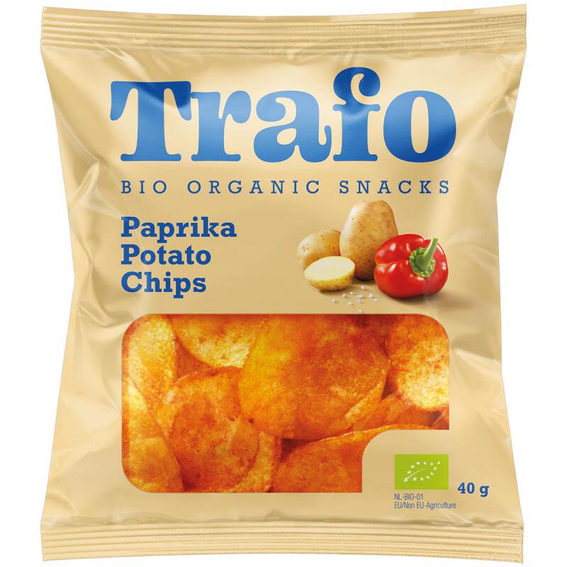 Chips paprika van Trafo, 15 x 40 g