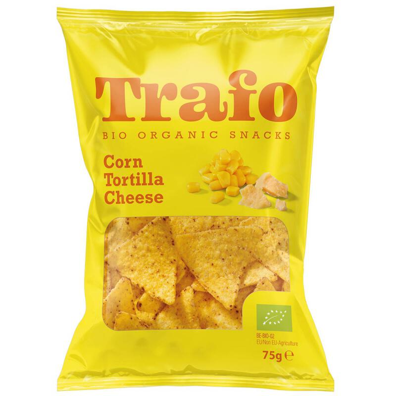 Tortilla chips cheese van Trafo, 15 x 75 g
