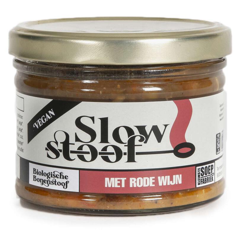 Slowstoof rode wijn van Kleinstesoepfabriek, 6 x 400 ml