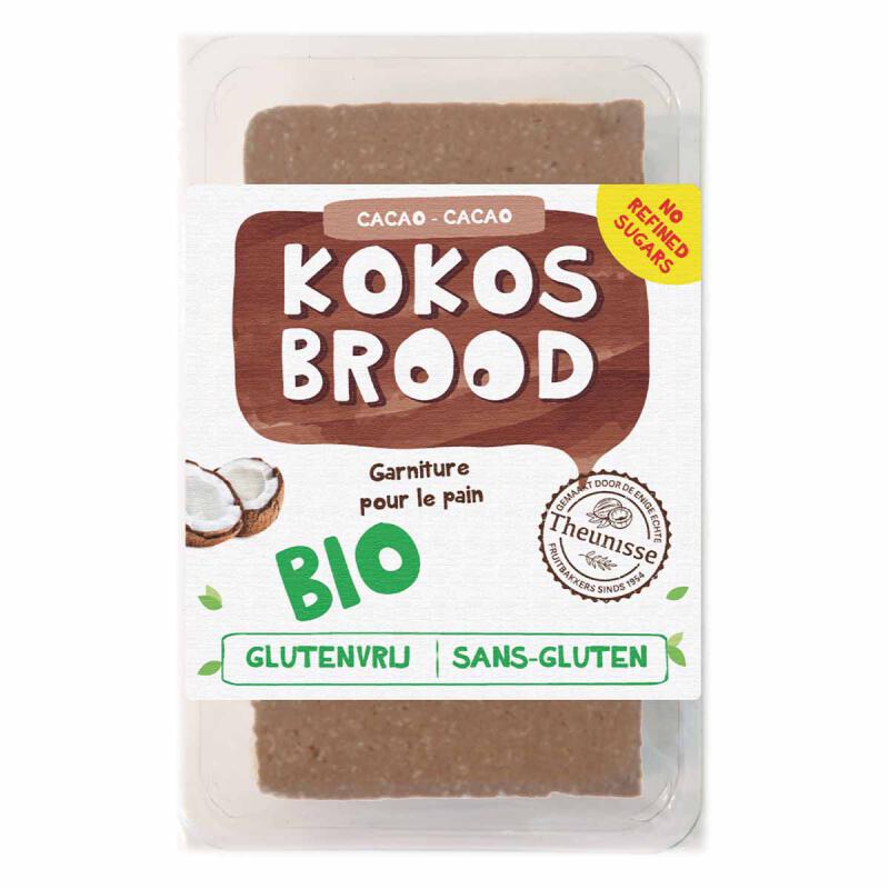 Kokosbrood cacao van Theunisse, 12 x 220 g