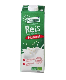 Rijstdrink naturel van Natumi, 8 x 1 l