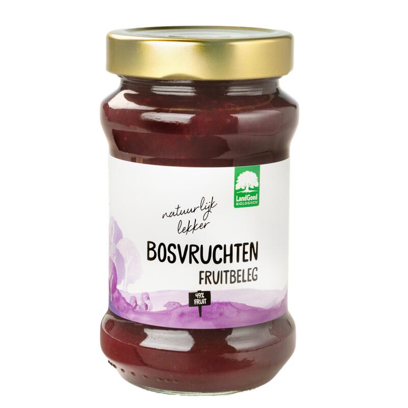 Bosvruchten fruitbeleg van Landgoed, 6 x 400 g