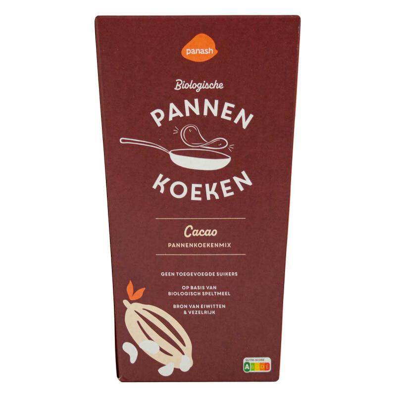 Pannenkoekmix cacao van PANASH, 8 x 300 g