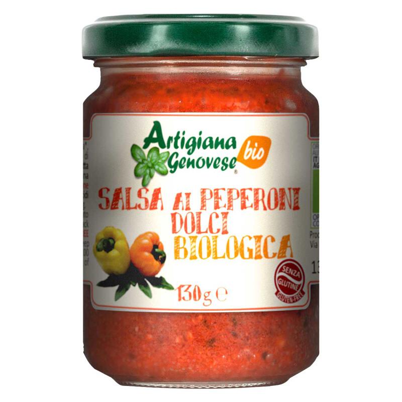 Paprika saus van Artigiana Genovese, 6 x 130 g