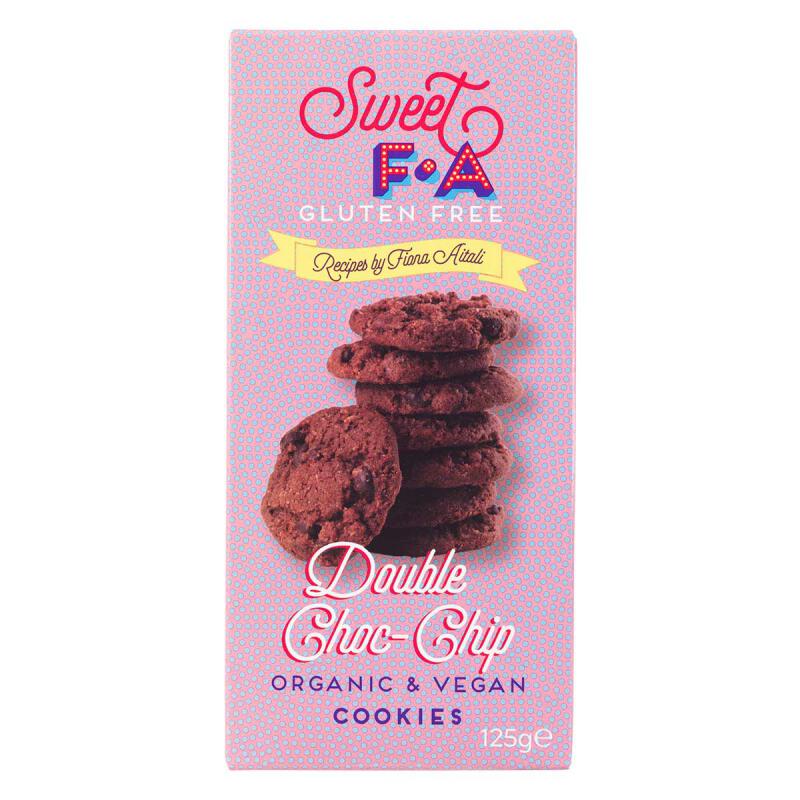 Double choc chip cookies gv van Sweet FA, 12 x 125 g