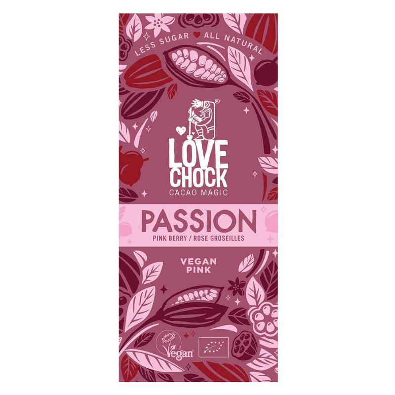 Chocolade Repen Passion pink hibiscus van Lovechock, 8 x 70 g