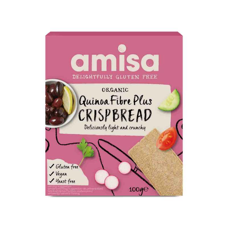 Crispbread quinoa gv van Amisa, 12 x 100 g