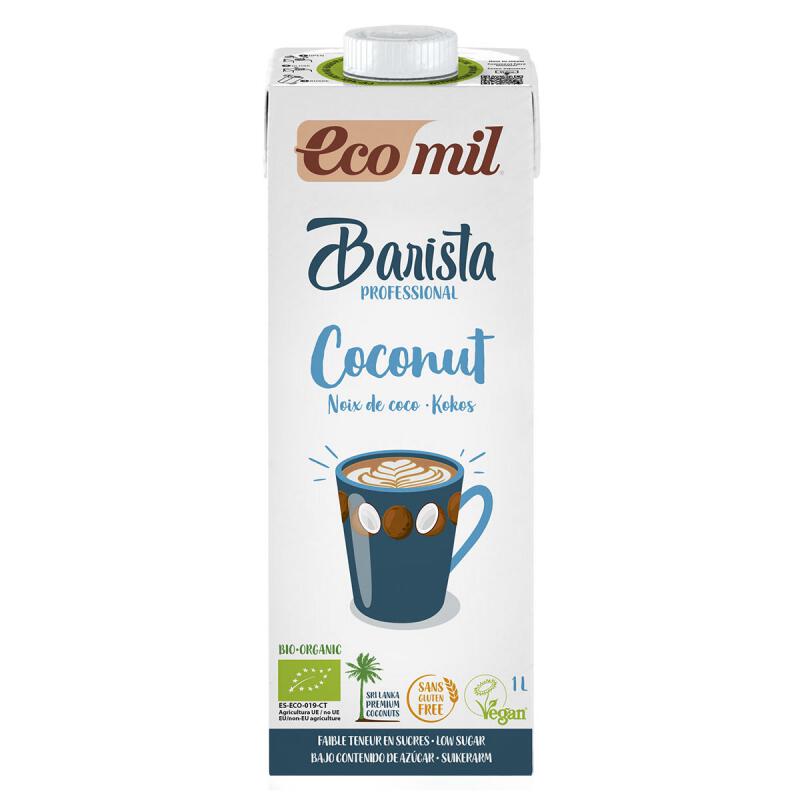 Barista kokosdrank van Ecomil, 6 x 1 l