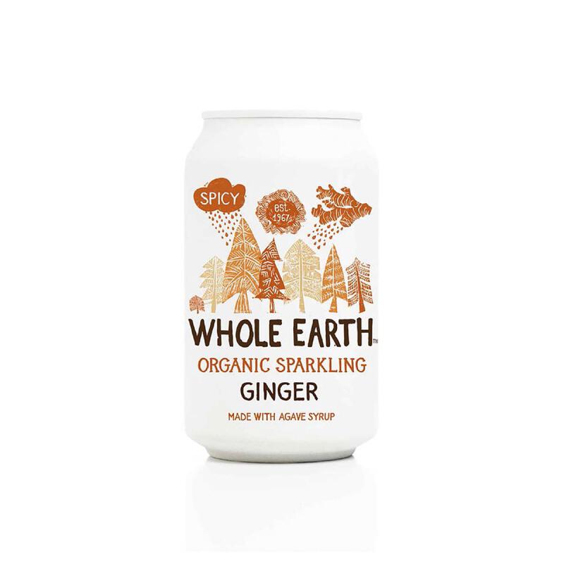 Sparkling ginger van Whole Earth Excl. statiegeld, 24 x 330 ml