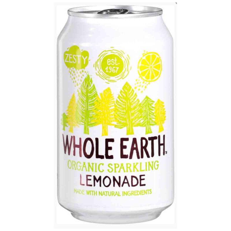 Sparkling lemonade van Whole Earth Excl. statiegeld, 24 x 330 ml