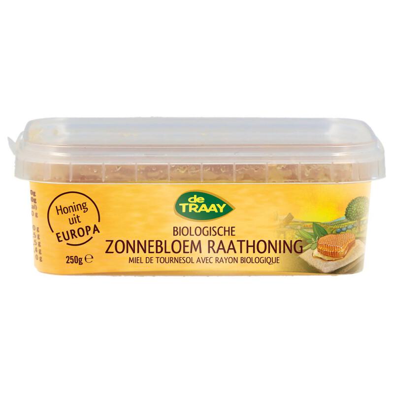 Zonnebloem raathoning van Traay, 6 x 250 g