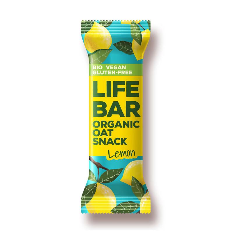 Lifebar oat lemon van Lifefood, 15 x 40 g