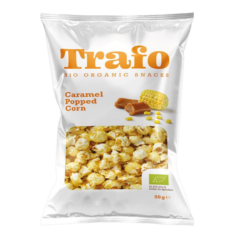 Popcorn caramel van Trafo, 6 x 50 g