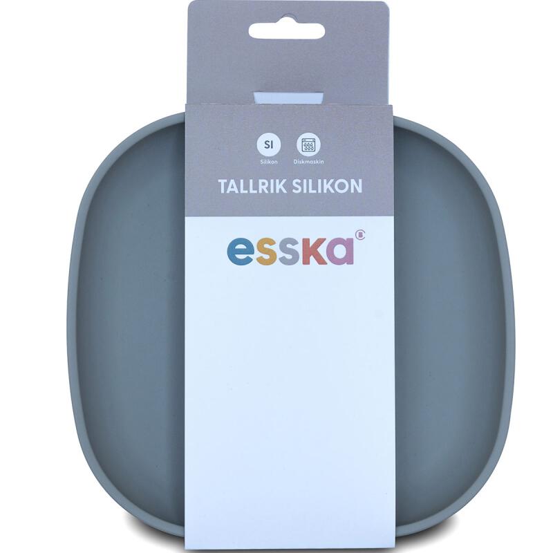 Bordje silicone grijs van ESSKA, 1 x 1 stk