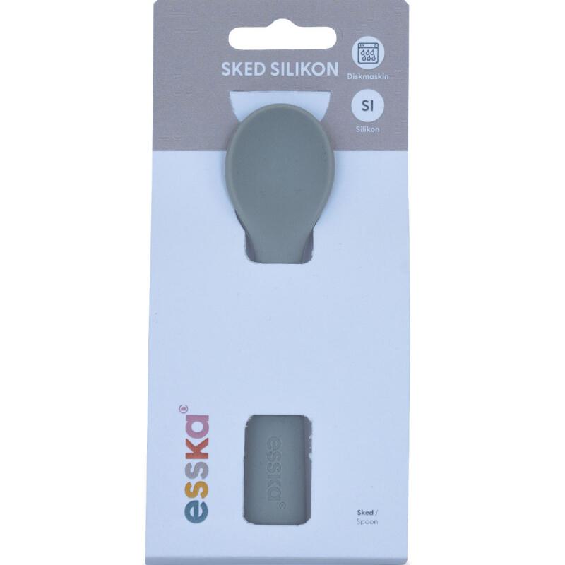 Lepel silicone grijs van ESSKA, 1 x 1 stk