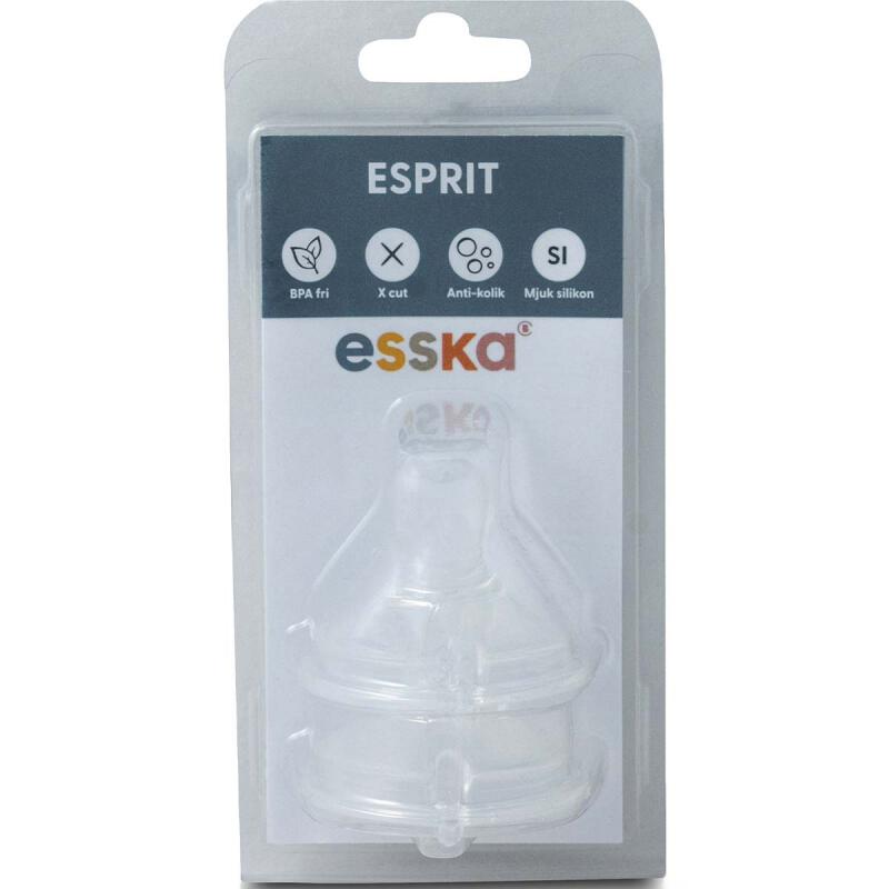 Flessenspeen x-cut 2pk van ESSKA, 1 x 1 stk