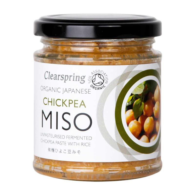 Miso kikkererwten van Clearspring, 6 x 150 g