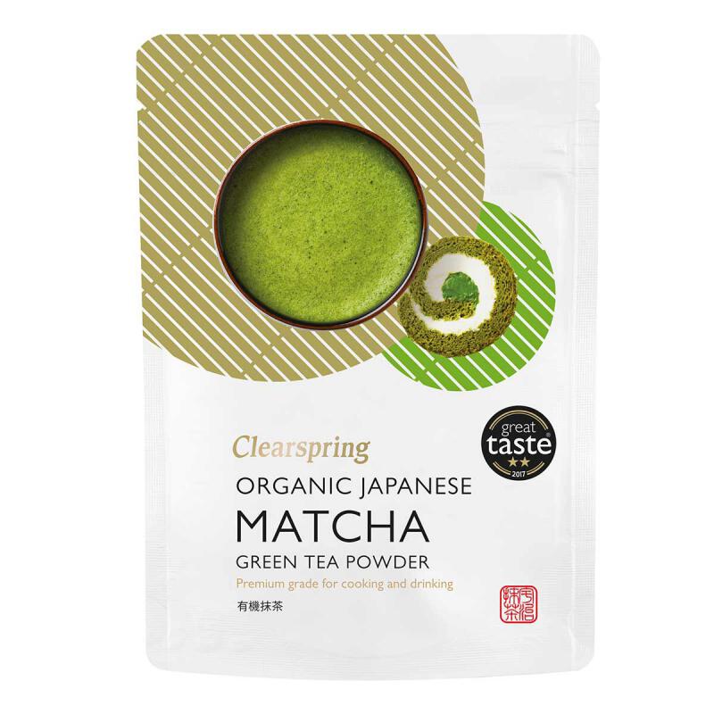 Matcha tea premium van Clearspring, 10 x 40 g