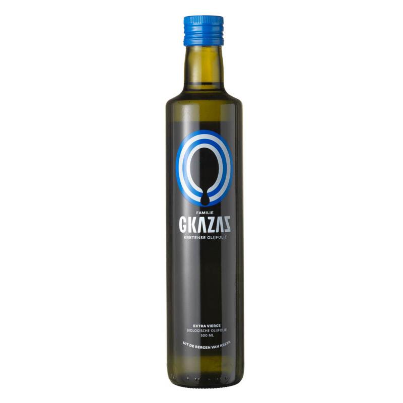 Olijfolie extra vergine 12 x 500 ml van Gkazas,