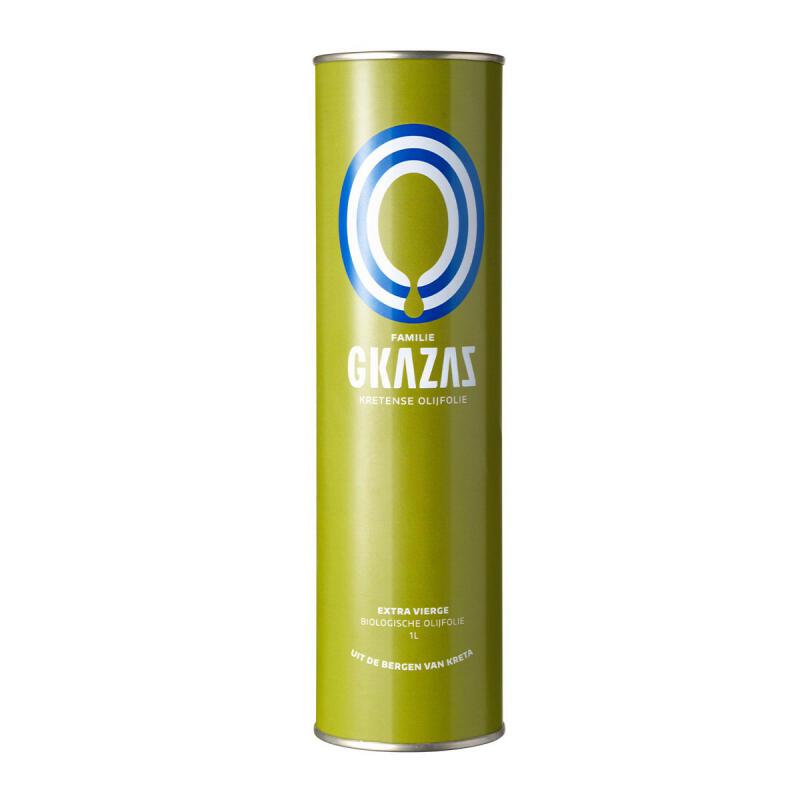 Olijfolie extra vergine 6 x 1 ltr van Gkazas