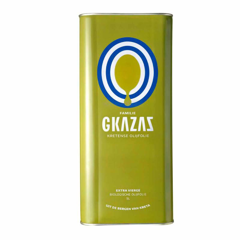 Olijfolie extra vergine 1 x 5 ltr van Gkazas,