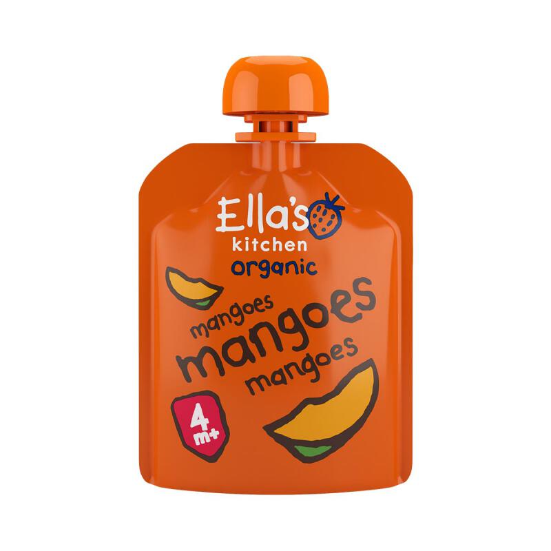 Mango 4+ van Ella`s kitchen, 7 x 70 g