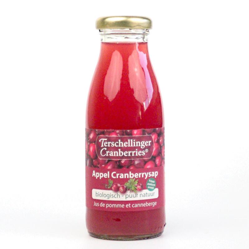 Appel-cranberrysap van Terschellinger, 12 x 250 ml